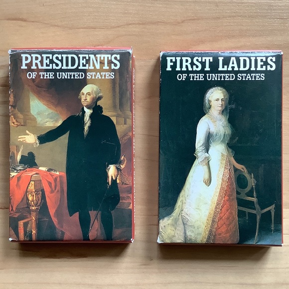 Flash Cards Presidents & First Ladies of the US Lot of 2 - Picture 1 of 4